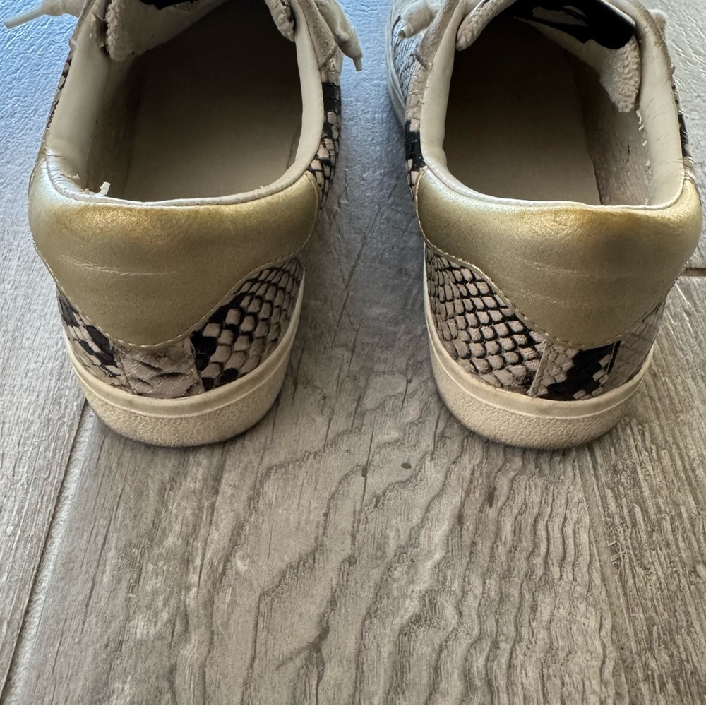 Steve Madden Snake Print Sneakers - Picture 5 of 10